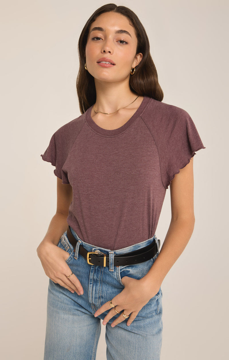 abby flutter tee | more colors