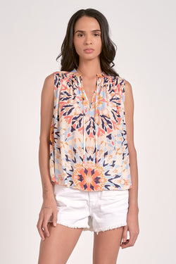 kaleidoscope flowy top
