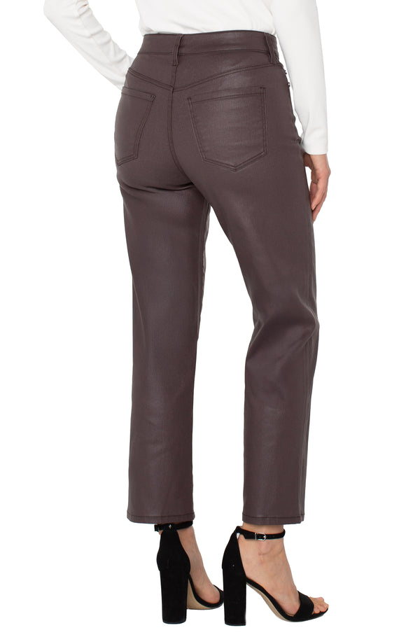 kennedy coated denim | raisin