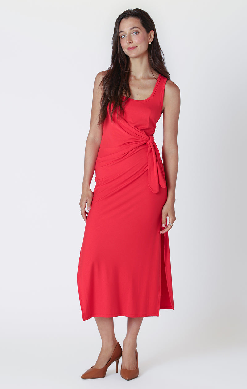 scarlet knot dress