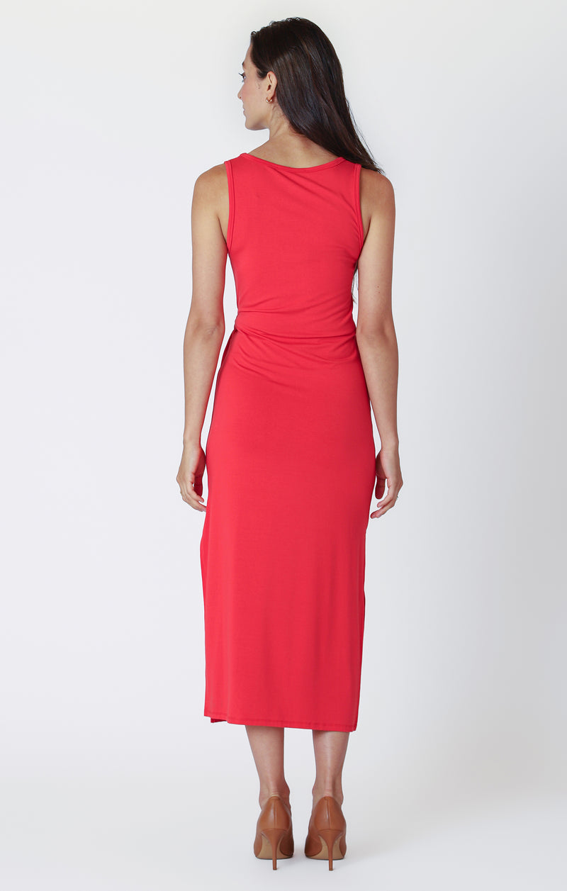 scarlet knot dress