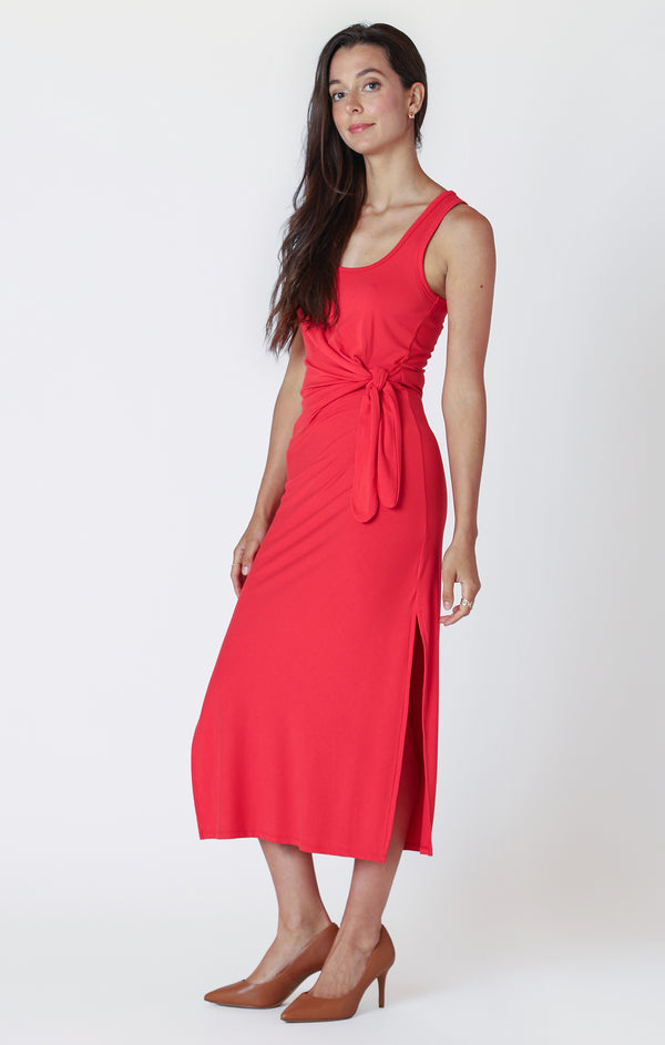 scarlet knot dress