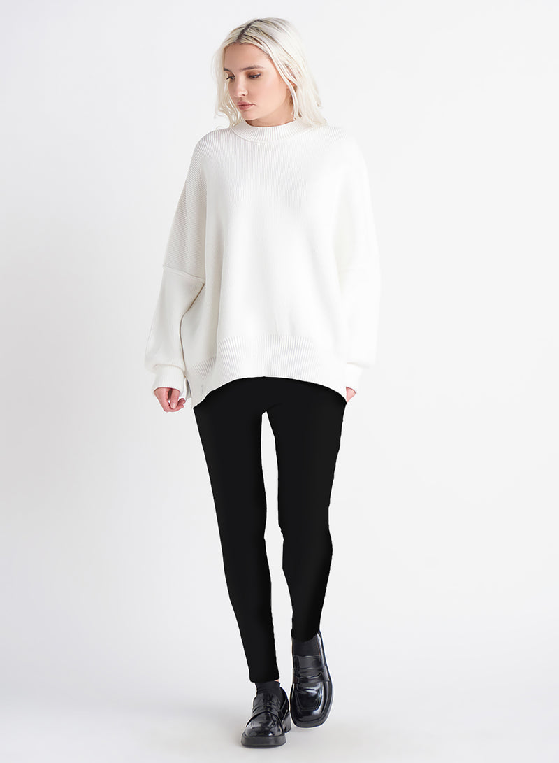 exposed seams tunic