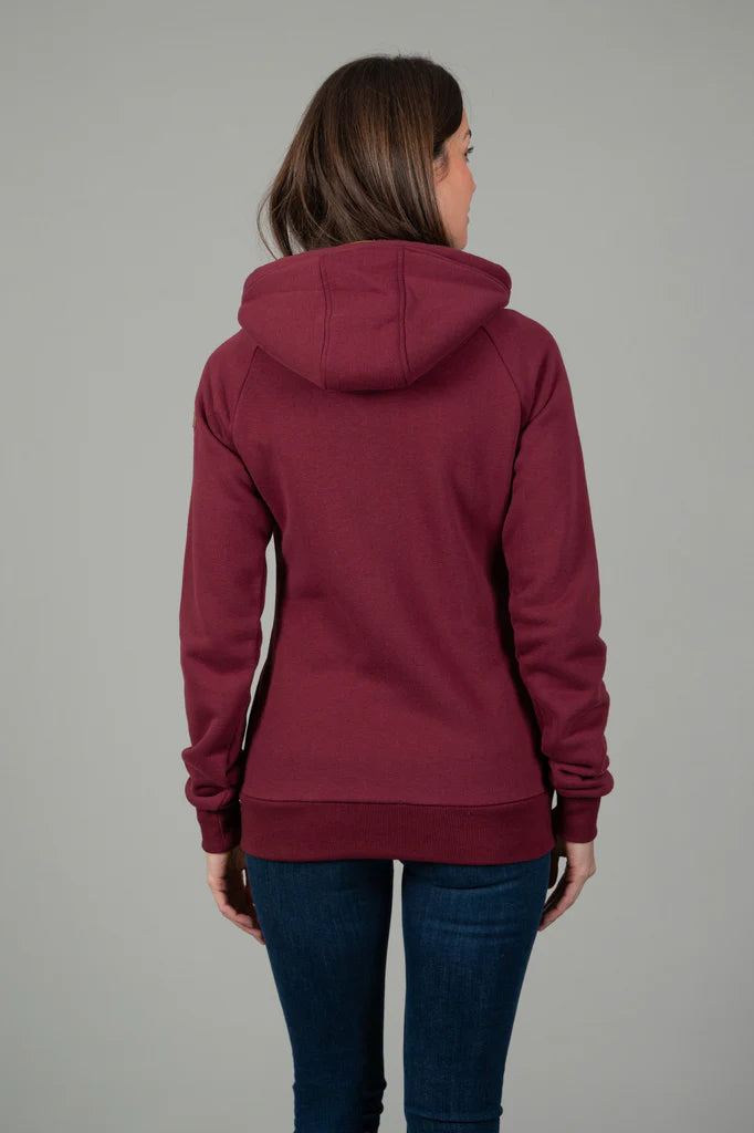 hera zip hoodie - grape