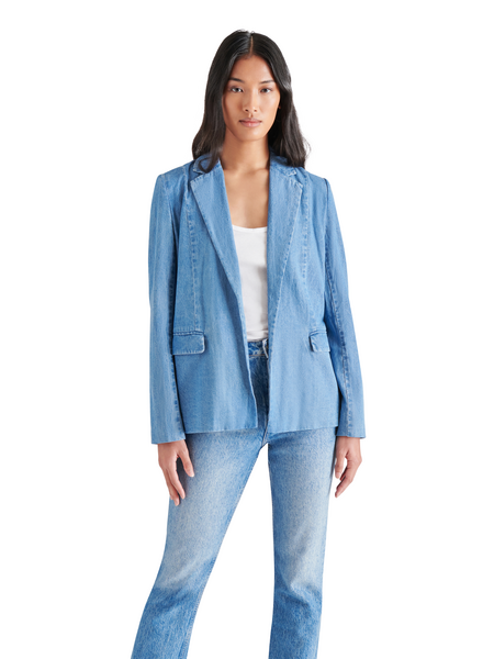 payton chambray blazer