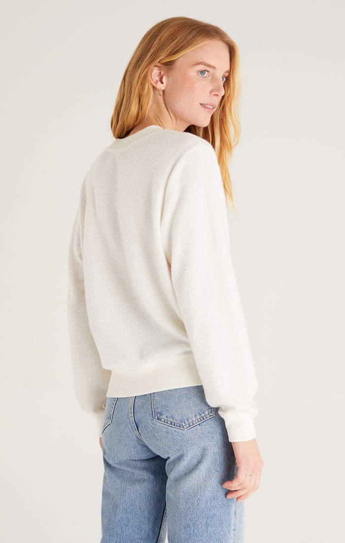 russell cozy pullover | sandstone