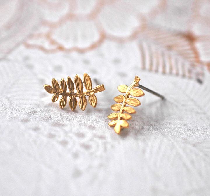 fern earrings