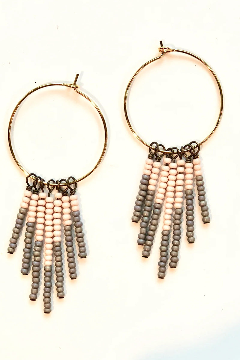 willa peach earrings