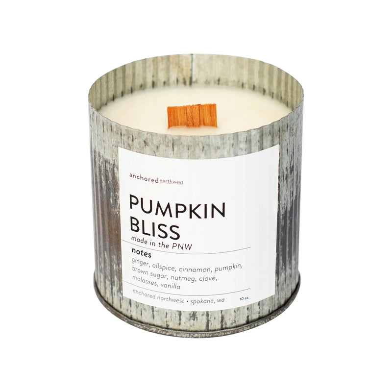 rustic vintage candle