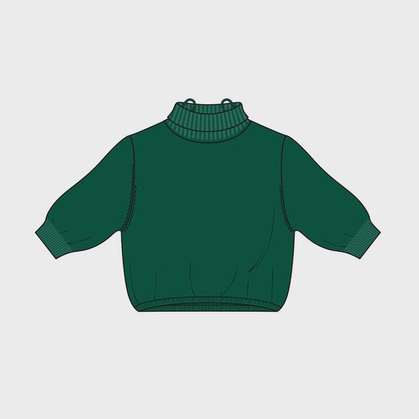 milena short sleeve sweater