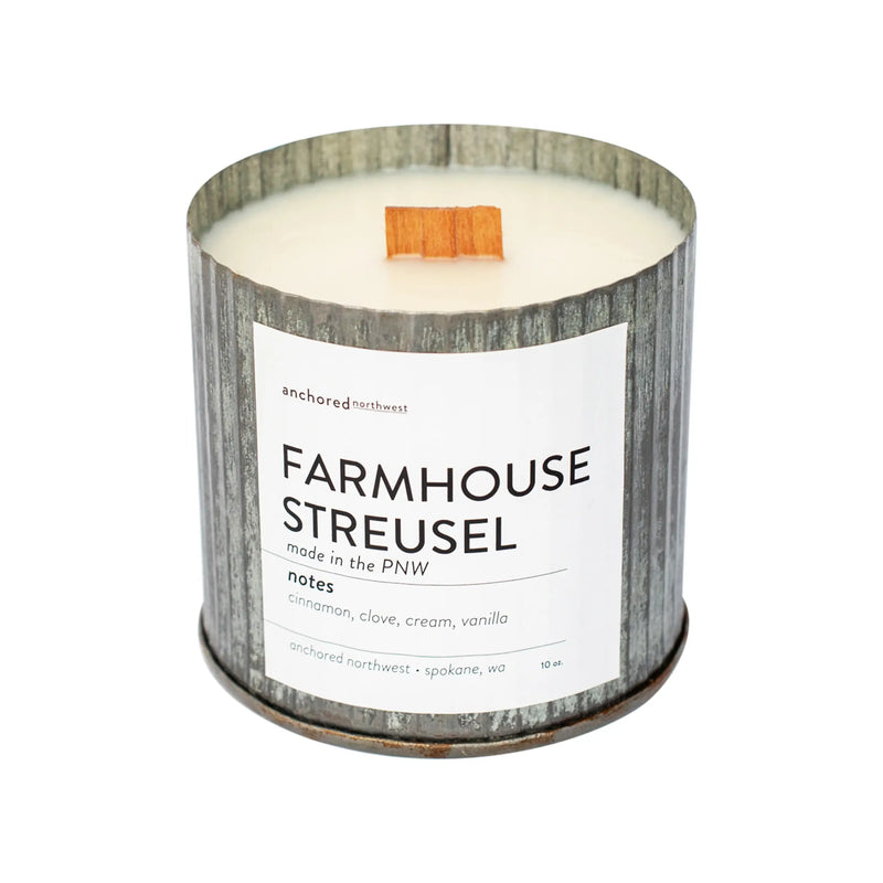 rustic vintage candle