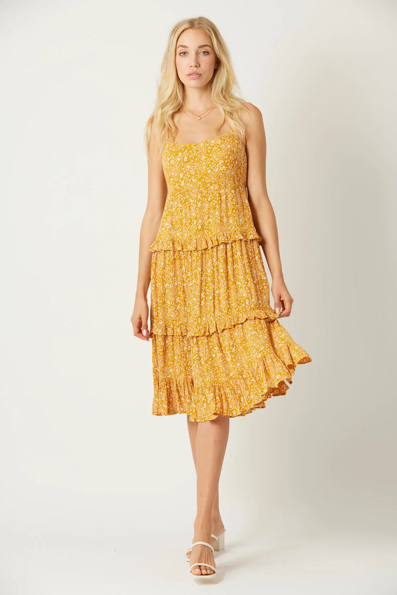 flores sunlit haze dress