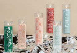 spark holiday candles