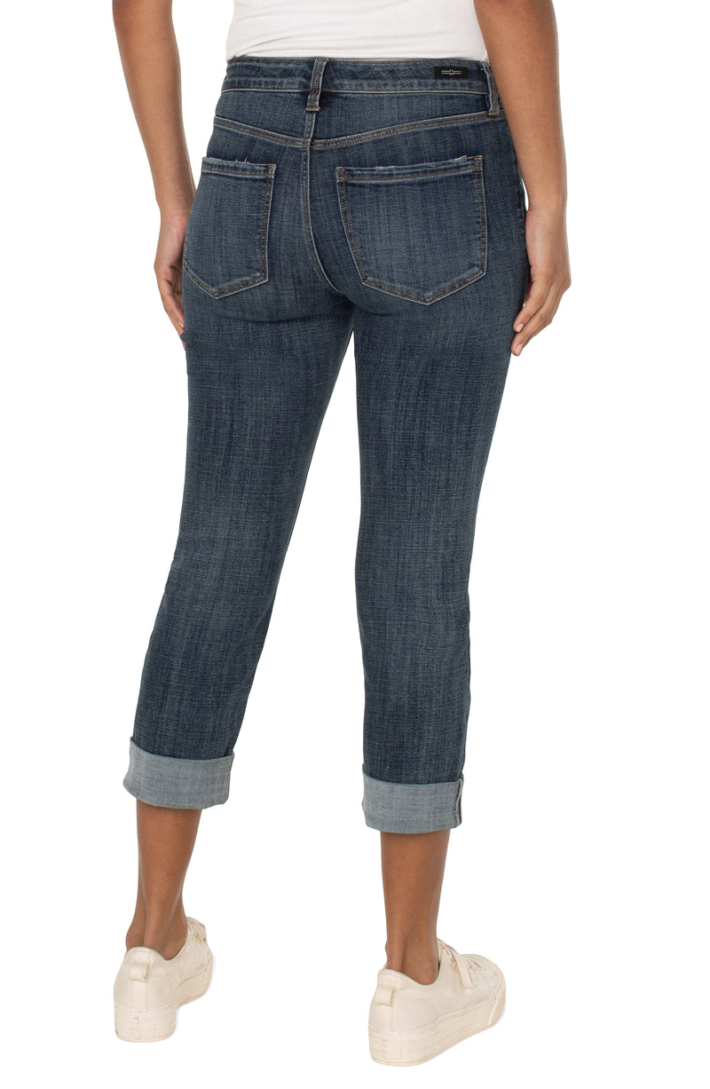 charlie crop rolled cuff