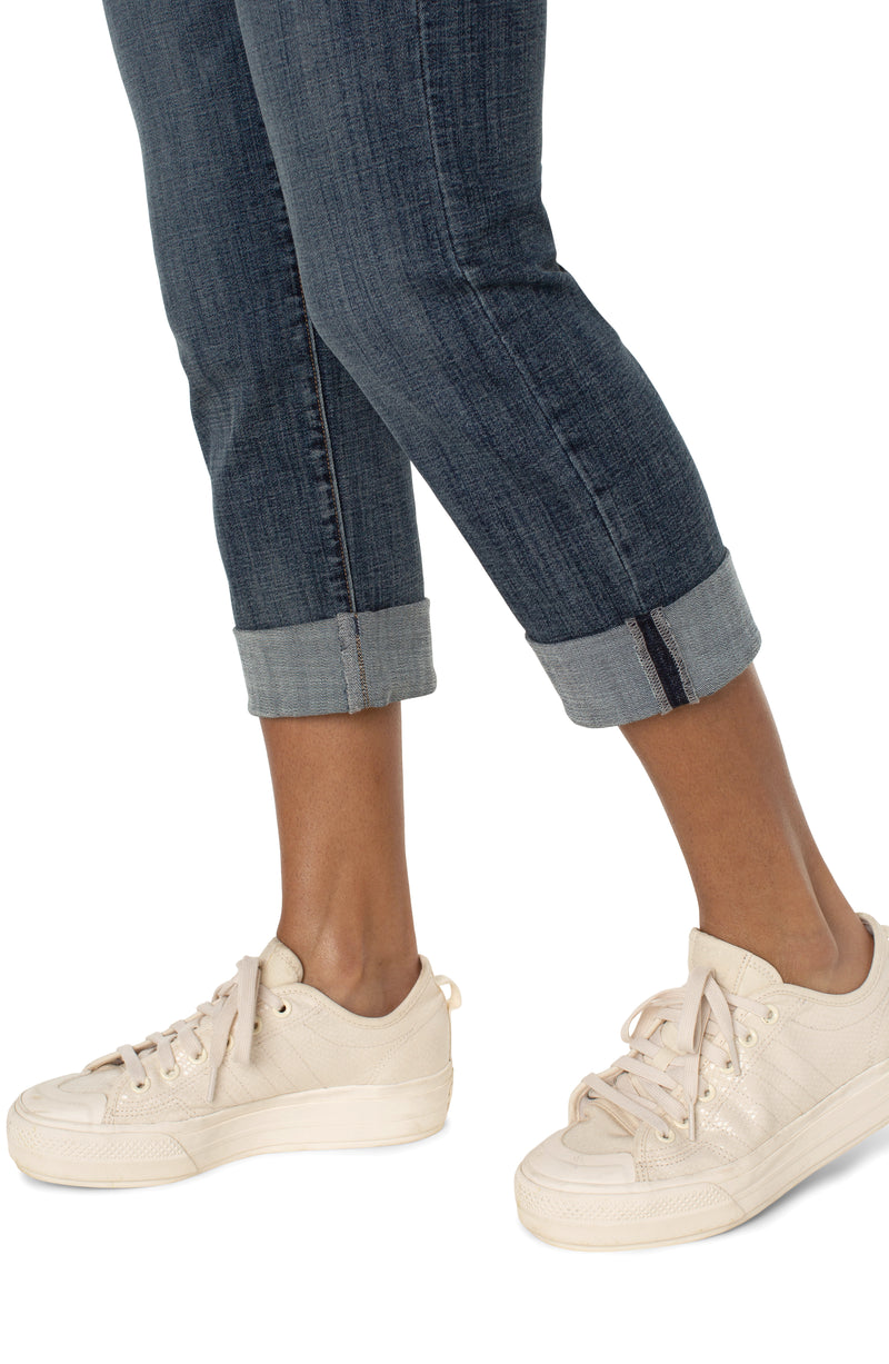 charlie crop rolled cuff